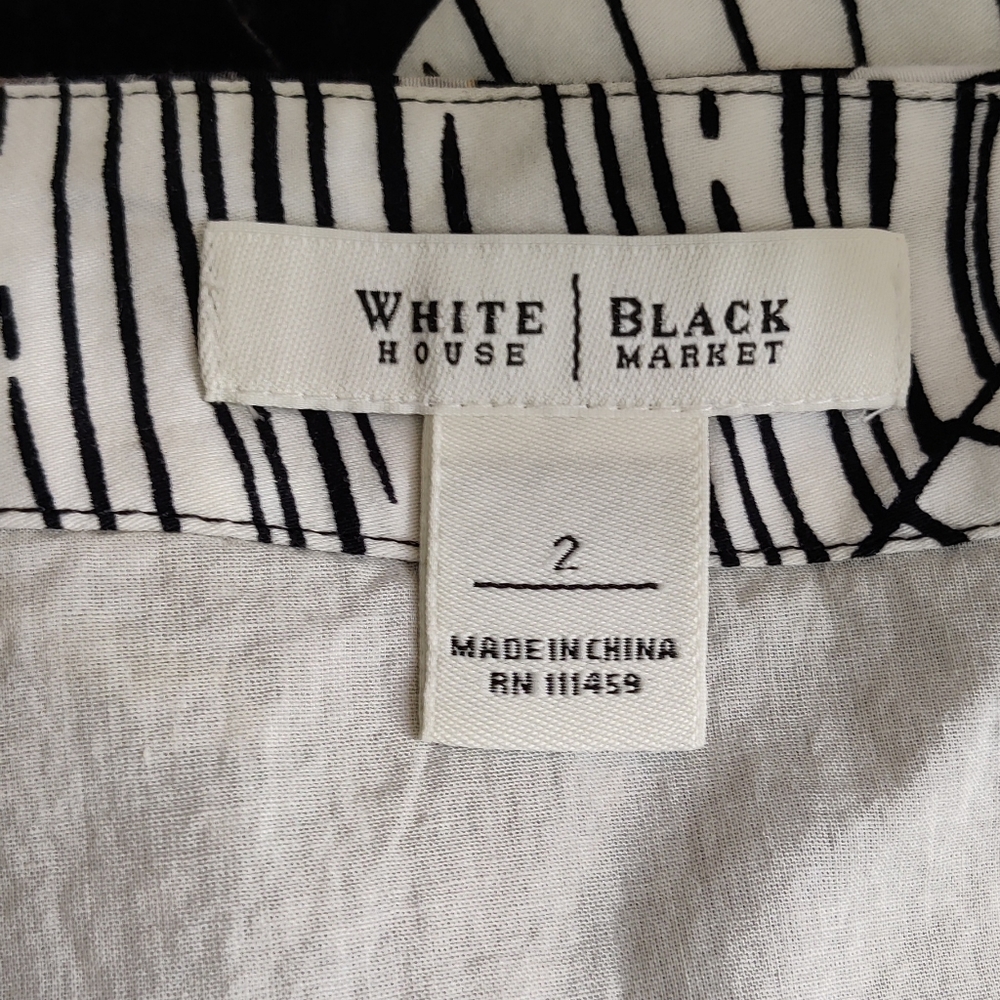 White house black market skirt, size 2, A line skirt. - Picture 4 of 4